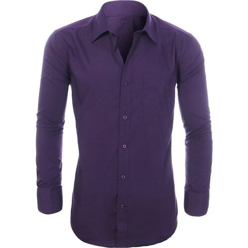 Wholesale Summer Mens Dress Shirts Casual European Style Formal Dress Shirt Man Tuxedo Shirts Outfit Clothing Streetwear A706