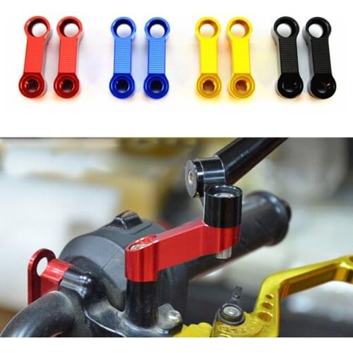 For Honda CB400 VTEC CB1300 CB1100 CB500F CB600F Moto Parts 10MM 8MM Motorcycle Rearview Mirrors Extension Riser Extend Adapter