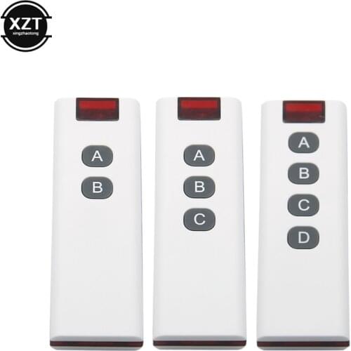 Universal Remote Control for garage car gate door 433mhz copy learning code 1/2/3/4/5/6/8/10 Button remote Transmitter switch