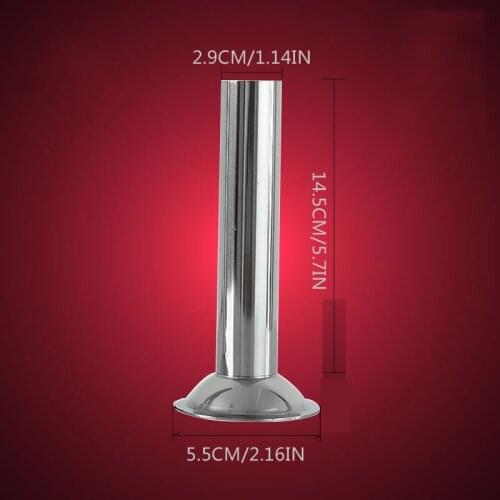 Food Grade Stainless Steel Sleeves Sausage Spare Parts For Meat Grinders For Sausage Maker Sausage 29mm Wide Mouth