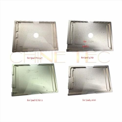 High Precision Metal Alignment LCD Glass OCA Lamination Positioning Mould Mold For apple ipad 4 mini AIr Air2 Ipad pro 9.7