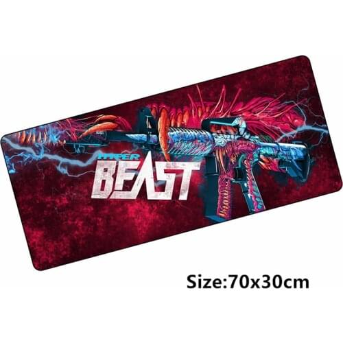 70*30cm M4A1 mouse pad mat for CSGO skins Hyper beast gaming mousepad for CS: GO game gamer keyboard loptop notbook mat locked