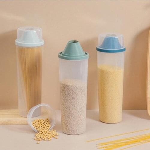 Storage Sealed Can Transparent Large Capacity High Quality Plastic Fresh Sealing Food Holder Kitchen Accessories Bewaarfles