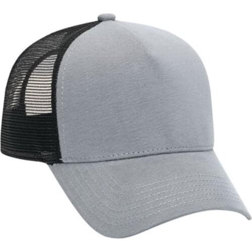 Cotton Flannel Trucker Hat with Adjustable Mesh Back Justin Bieber Gray BLACK Baseball Caps