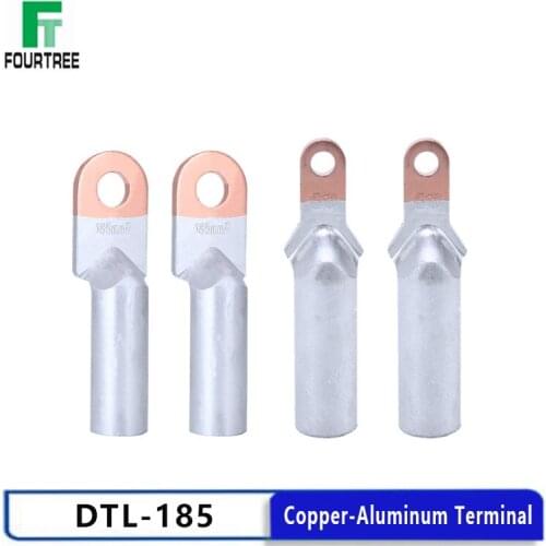 DTL-185 Copper Aluminum Terminal for Air Switch Circuit Breaker Wiring Connector Nose Lug Electric Power Fittings