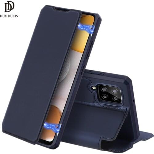 A42 5g Dux Ducis Skin X Series Magnetic Flip Leather Case For Samsung Galaxy A42 5g Case Full Protection Wallet Cover Card Slot
