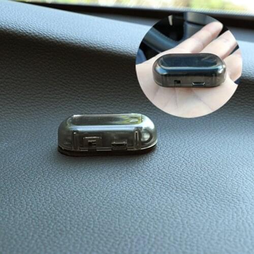 New 1PCS Universal Solar Car Alarm LED Light for BMW 1 2 3 4 5 6 7 Series X1 X3 X4 X5 X6 325 328 F30 F35 F10 F18 GT E36 E38 E39