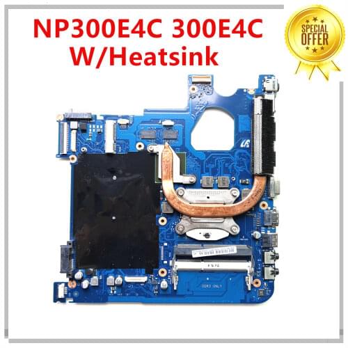 Original For Samsung NP300E4C 300E4C Laptop Motherboard BA92-10756A BA92-10756B S989 HM75 610M 1GB GPU 100% Tested Fast Ship