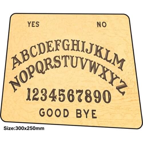 Ouija board mouse pad 300x250mm mousepads best gaming mousepad gamer High quality personalized mouse pads Halloween Gift pc pads