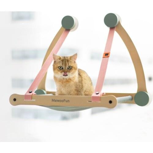 3 Colors 60x31cmPet Hammock Cat Basking Window Mounted Seat Home Suction Cup 10Kg Hanging Bed Mat Lounge Cats Kitten Supplies