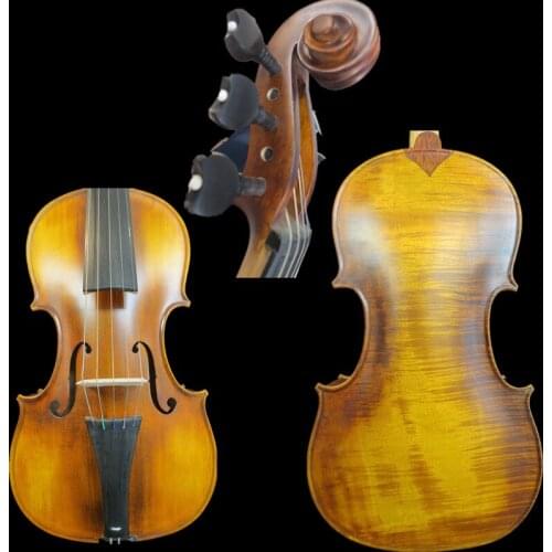 Hand made song maestro 5string 15" viola ,Higher rib(455mm),powerful sound#14122