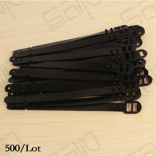 SAP 500 backpack accessories wholesale 17.5cm/7" pvc travel luggage straps