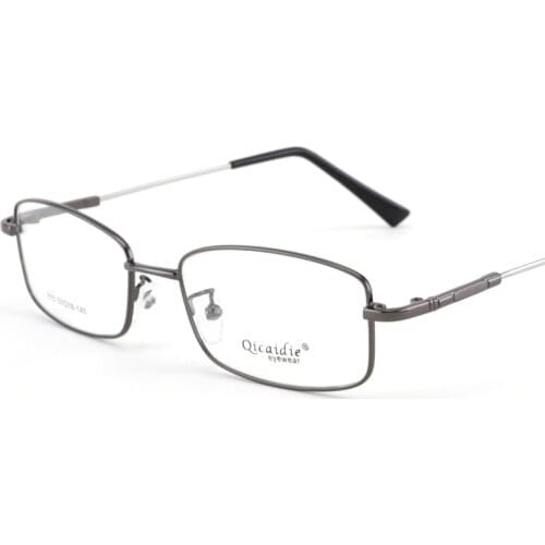 Unisex Memory Titanium Alloy Super Light Stainless Steel Flexible Glasses Men Women Full Rim Retro Prescription Optical Frame