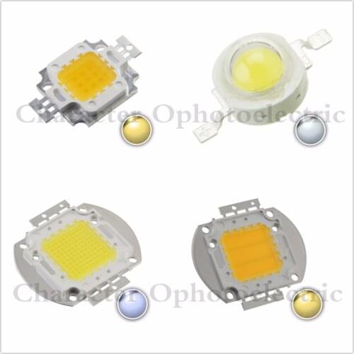 High Power 1W 3W 5W 10W 20W 30W 50W 100W LED Chip Warm Natural cool white Beads