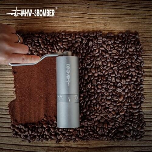 High quality Manual Coffee grinder Aluminum Portable Coffee miller Mini Coffee milling machine accessory Kitchen Tool