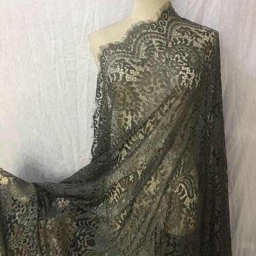 GLace 3M/Lot 9colour high quality thick lace fabric eyelashe handmade DIY material fabric for dress accessories TX621