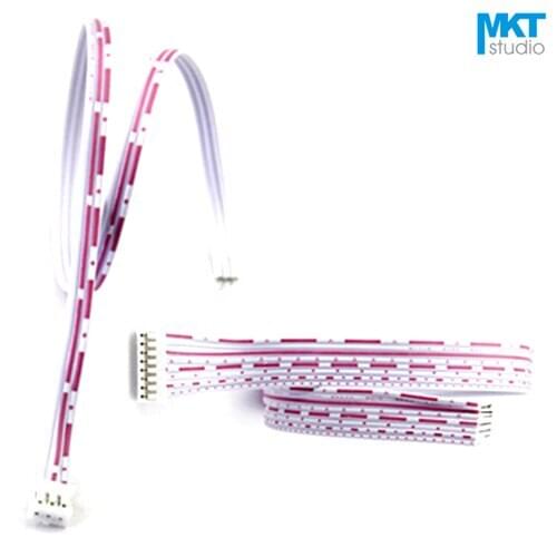 10Pcs Sample 50cm Single PH2.0 Header AWG26 Red White Wire Cable 2P 3P 4P 5P 6P 7P 8P 9P 10P 11P 12P