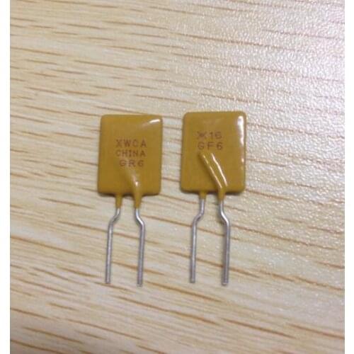 500PCS/LOT PTC Resettable Fuses 16V 6A RGEF600 PPTC (Polymeric PTC) PolySwitch