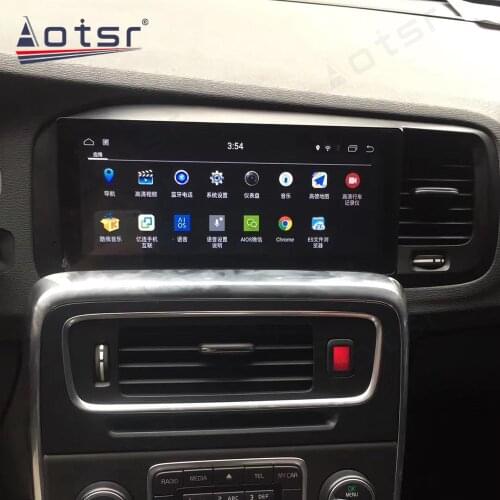 For Volvo S60 V60 2011- 2017 Android Car Radio Player GPS Navigation Auto Stereo Video HD Multimedia Unit DSP Carplay Option