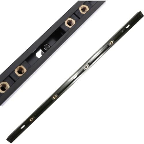 22 inch Side Mount Slide Track Rail Hold Hardware & 4 Silders for Kayak Canoe Boat Fishing Rod Pole Holder Mounting Base