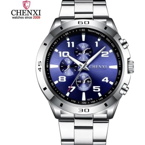 Fashion Men Watches Unique Stylish Male Sport Casual Dress Sport Wristwatch Waterproof Big Dial Silver Mens Clock Best Gift