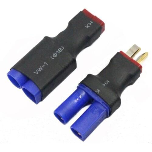EC5 to T-Plug Deans Female Male Adapter Connector Ultra Compact for RC Battery Charger ESC