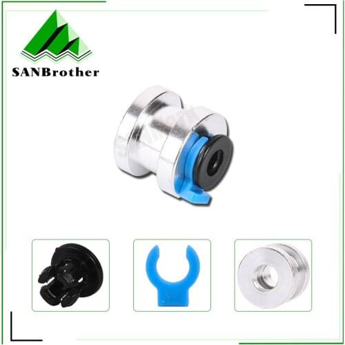 Trianglelab Aluminum Alloy Bowden Extruder 1.75MM Adapter 1.75MM Connector For Titan/BMG Extruder Dual Drive Extruder