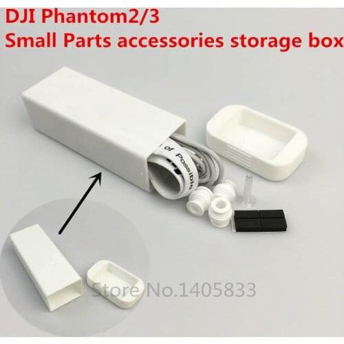 DJI Phantom 3/2 Small Parts accessories storage box Cable Carry Case 3D Printed