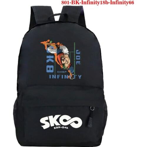New Arrival Hot Game SK8 The Infinity Backpack Large Capacity Backpack for Travel School Canvas Backpack Anime Backpack for Boys