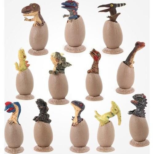 Creative Hatching Broken Shell Dinosaur Egg Kids Educational Toys Gifts