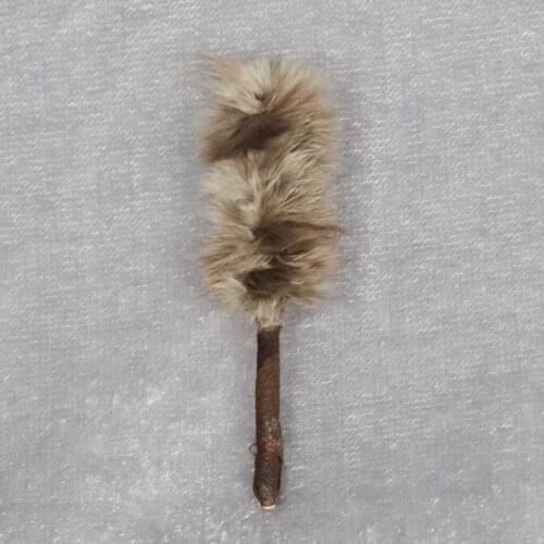 Dollhouse Miniature Feather Duster Toy Dollhouse Cleaning Tool Kitchen Room