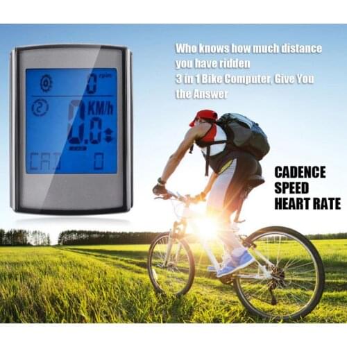 Multifunction Bicycle Wireless Stopwatch Waterproof Bike Computer Mountain Road Bike Stem Speedometer Stopwatch Odometer