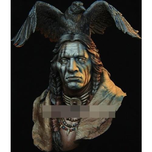 1/10 Resin Model Bust GK, RAVEN SORCERER, Historical theme, Unassembled and unpainted kit