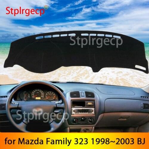 For Mazda Family 323 1998~2003 BJ Anti-Slip Mat Dashboard Cover Pad Sunshade Dashmat Car Accessories 2002 2001 1999