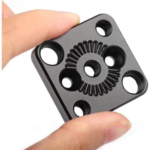 Aluminum Alloy Adapter Plate Expansion Module Accessories for DJI Ronin-S/RS2/RSC2 Handheld Gimbal Stabilizers