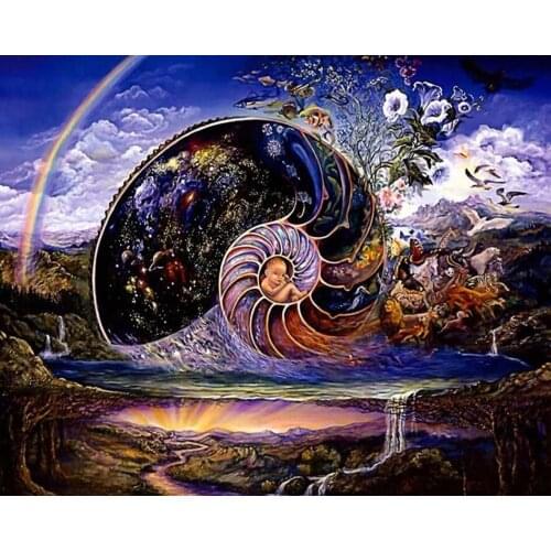 Crafts Diamond Embroidery Origin of Life Diy Diamond Paintings Mosaic Picture Pattern Cross Stitch Full rhinestone HY1694