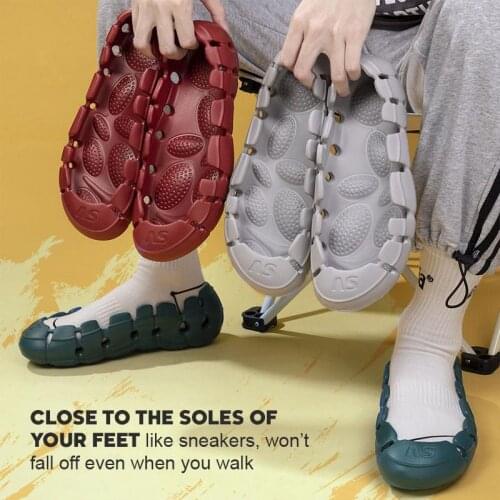 Wading Slippers No Upper Design Soft EVA Anti-slip Home Floor Slides Ladies Man Summer Shoes Indoor Outdoor Slippers