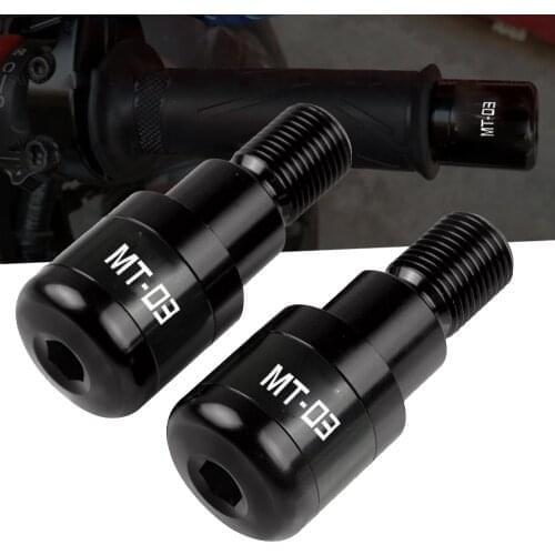 New For YAMAHA MT03 MT07 MT09 MT10 MT 03 07 09 10 TRACER 900 GT MT-03 Motorcycles Handlebar Grips Plug Slider Handle Bar Ends