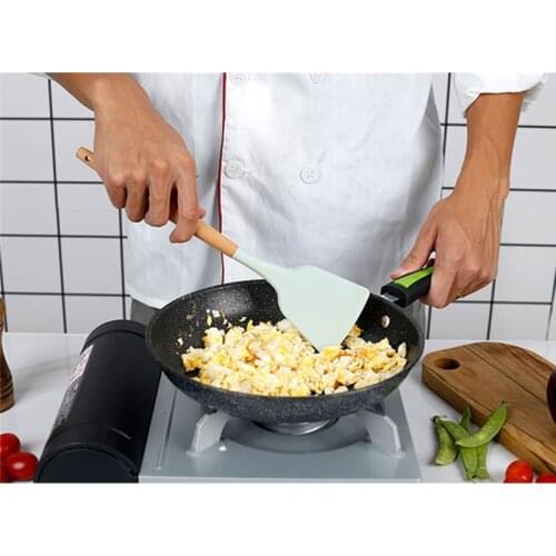 Silicone Kitchenware Cooking Utensils Set Heat Resistant Kitchen Non-Stick Cooking Utensils Baking Tools With Storage Box Tools