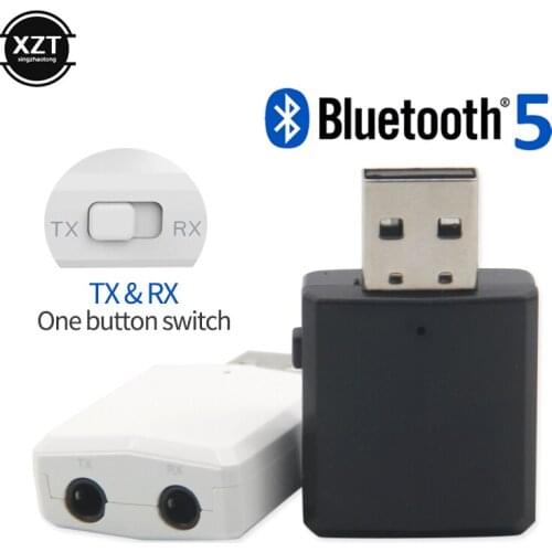 3 In1 USB Adapter Bluetooth 5.0 Audio Transmitter/Receiver 3.5mm Cable For TV PC Car Headphone Phones Mp3 EDR Adapter Dongle