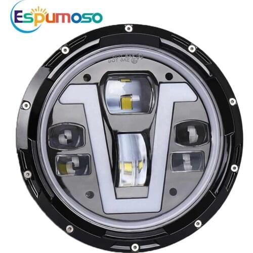 7 Inch Led Headlight Hi-Low Beam DRL for Harley Touring Ultra Classic Electra Street Glide Road King Yamaha Motorcycle Headlamp
