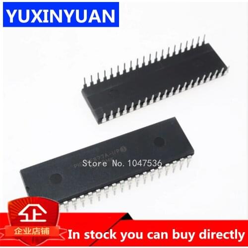 10PCS/LOT PIC16F877 PIC16F877A-I/P PIC16F877A 16F877 DIP-40 IC MCU 8BIT 14KB FLASH 40DIP