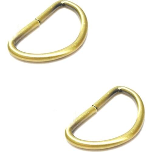 2 inch UnWelded D-Ring in Bronze Finish 50mm