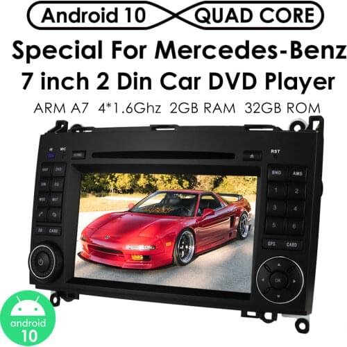 Android Car Radio Player Auto Car Multimedia For Mercedes Benz B200 B180 B160 W169 W245 2004 - 2012 Viano Vito W639 W906 RDS DSP