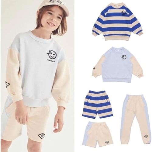 Toddler Girl Fall Clothes 2021 NX Brand Kids Clothes Boys Long Sleeve Tops Graphic T Shirts Girls Clothing SweatShirt Baby Pants