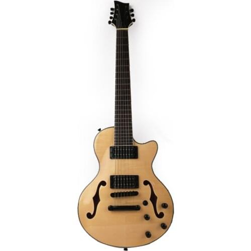 Good quality 7 seven string electric guitar F hole free shipping