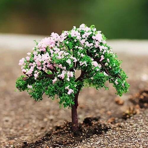 1Pc Lifelike Plastic Fake Artificial High Quality Radermachera Sinica Plant Flower Bonsai for Garden Park Christmas Decor