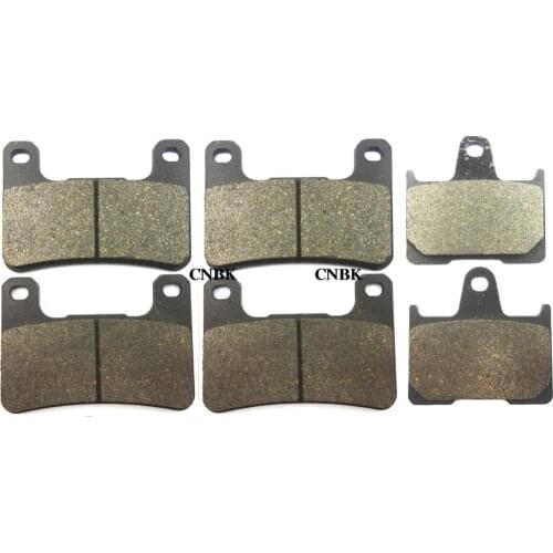 FL+FR+R Brake Pads Set for SUZUKI 600 GSX-R K4 / K5 GSXR600 GSXR600 2004 - 2005
