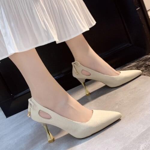 LANSHITINA Women's Stiletto Heels
