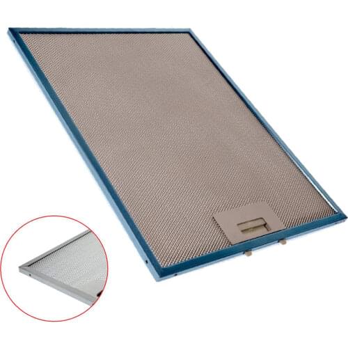 Suitable for Vestel Range Cooker Hood Metal Grease Filter - Width Length Rear 25x30x12,5 Cm 250x300x125 Mm AF0025
